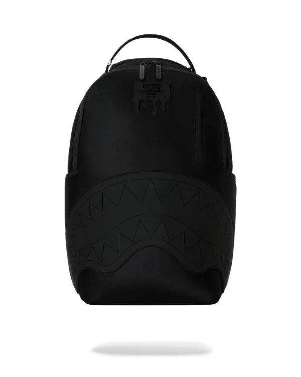 SPRAYGROUNDMochila"SHARK CENTRAL BLACKED OUT EMBOSSED NYLON BACKPACK"