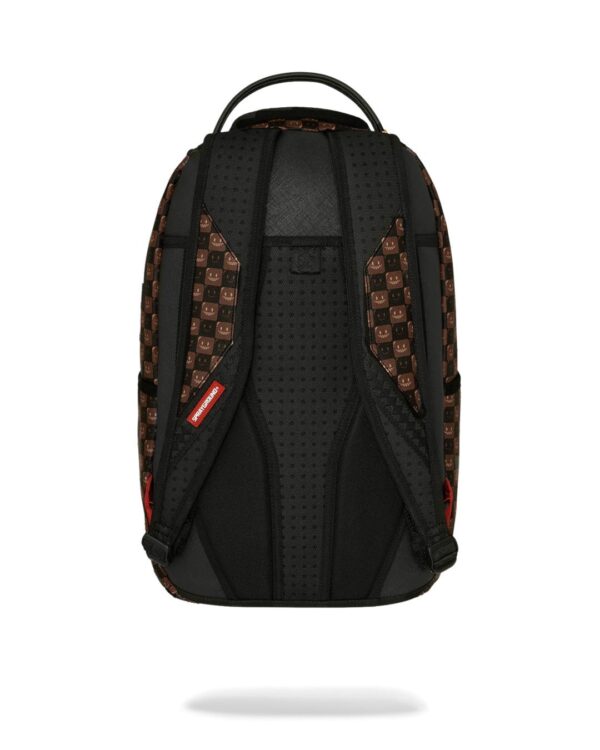 SPRAYGROUNDMochila"SHARKS IN PARIS WTF BUBBLE BROWN CHECK BACKPACK"