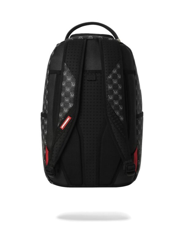 SPRAYGROUNDMochila"SHARKS IN PARIS WTF BUBBLY BLACK CHECK BACKPACK"