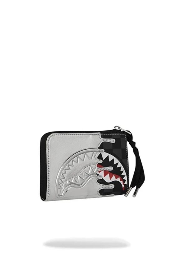 SPRAYGROUNDMonedero"SILVER SIDE DRIP WALLET"
