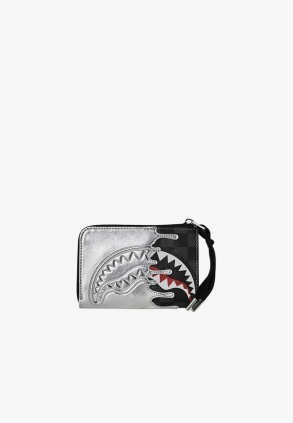 SPRAYGROUNDMonedero"SILVER SIDE DRIP WALLET"