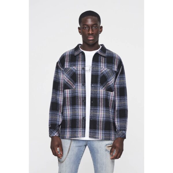 THE COUTURE CLUB Camisa " Blue Check " color azul