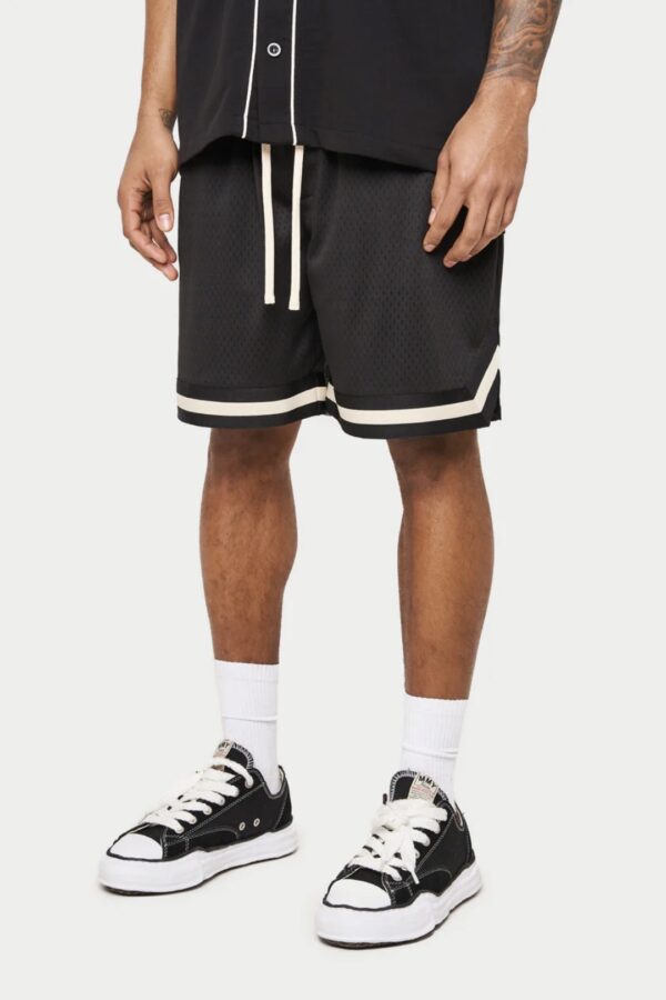 THE COUTURE CLUB Bermuda " Varsity Mesh " color negro