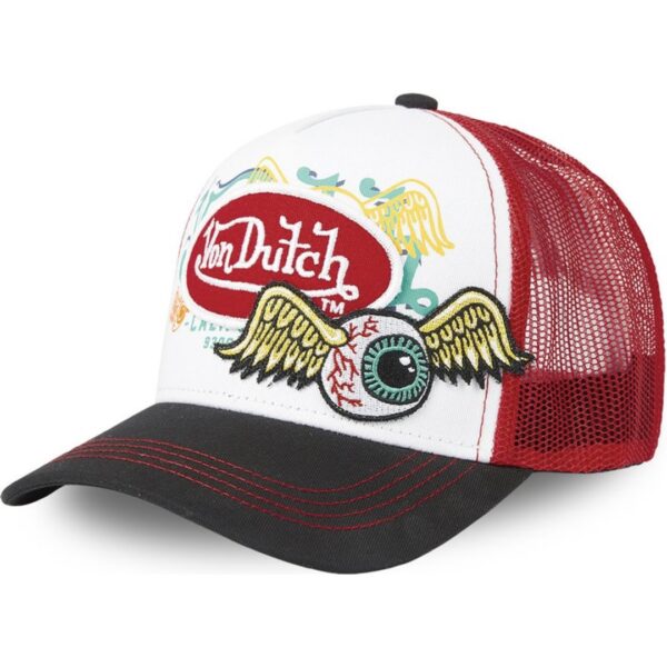 VON DUTCHGorra"VD/0/CAS1/PAT/RED"color burdeos