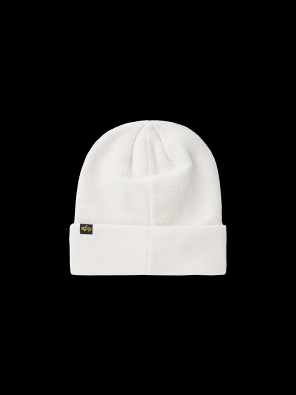 ALPHA INDUSTRIESGorro"Crew Beanie"color blanco