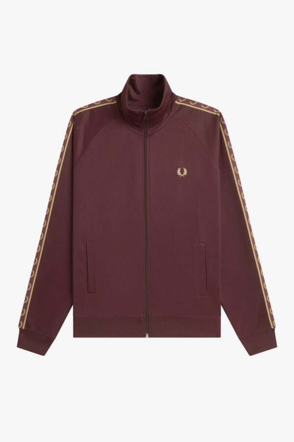 FRED PERRYChaqueta"Con contraste"color burdeos