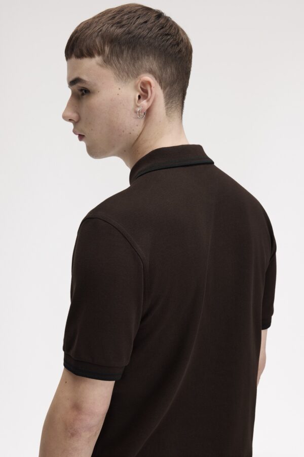 FRED PERRYPolo"TWIN TIPPED FRED PERRY"color marron