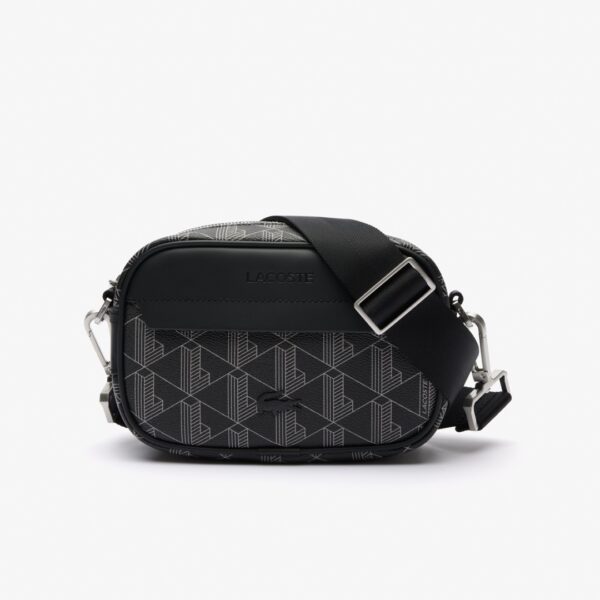 LACOSTEBolso"The Blend small reporter bag"color negro