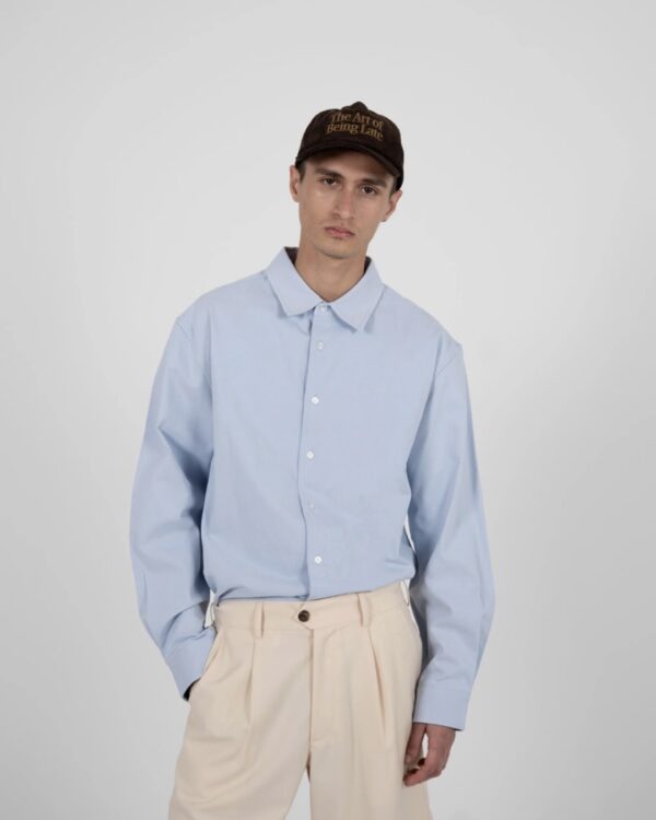 PROHIBITEDCamisa"The Dress Shirt Blue"color azul