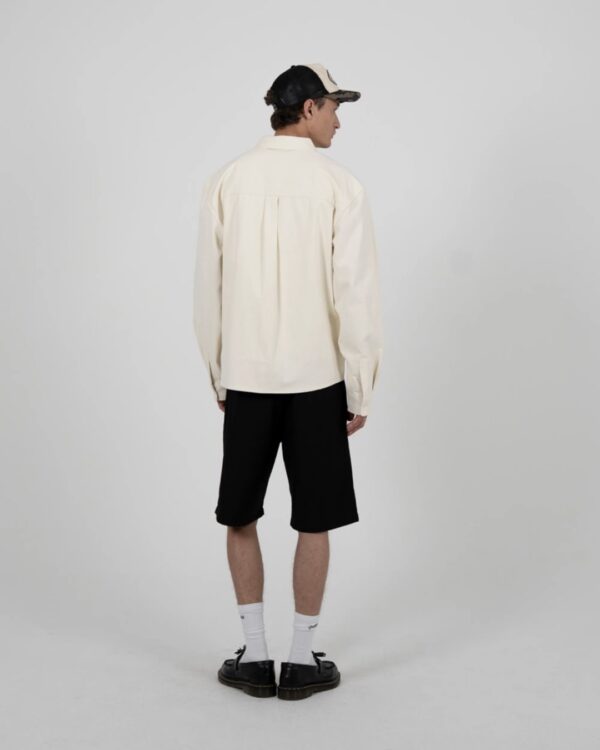 PROHIBITEDCamisa"The Dress Shirt Cream"color crudo