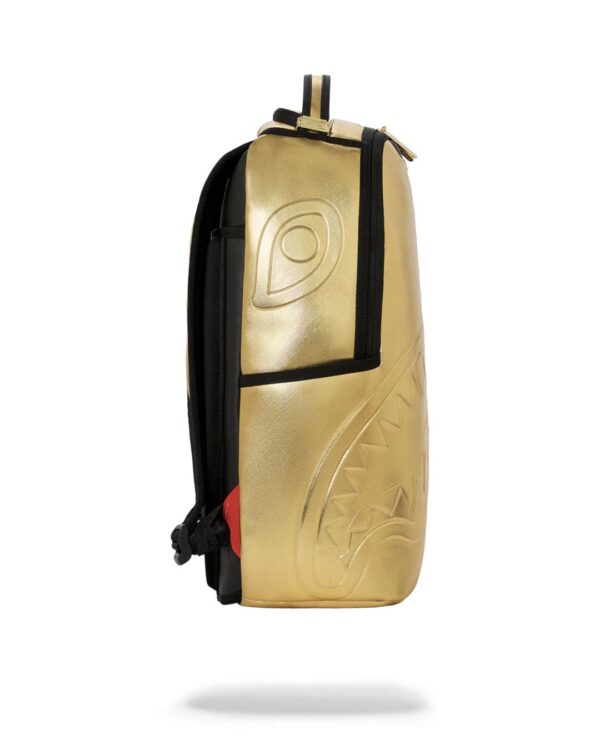 SPRAYGROUNDMochila"SHARKS IN PARIS GOLD DRIP BACKPACK"