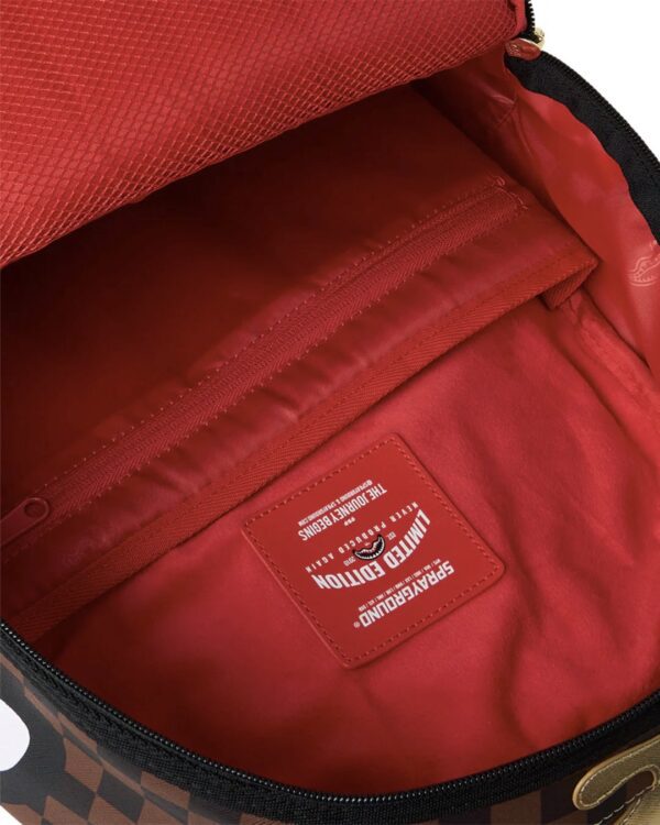 SPRAYGROUNDMochila"SHARKS IN PARIS GOLD DRIP BACKPACK"