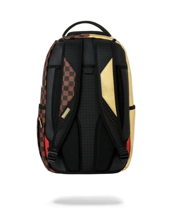 SPRAYGROUNDMochila"SHARKS IN PARIS GOLD DRIP BACKPACK"