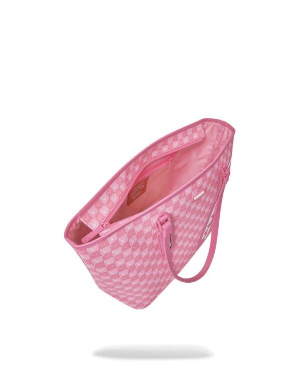 SPRAYGROUNDBolso" PINK NEW CHECK FACES TOTE "
