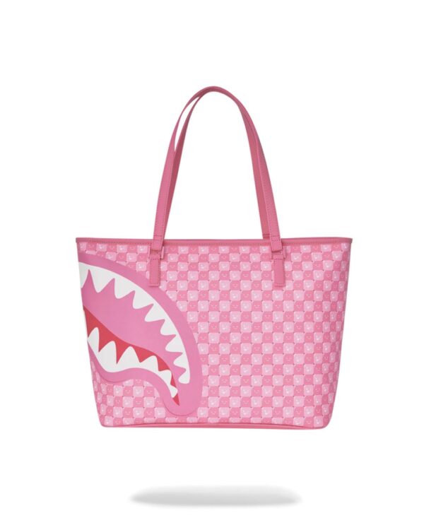 SPRAYGROUNDBolso" PINK NEW CHECK FACES TOTE "