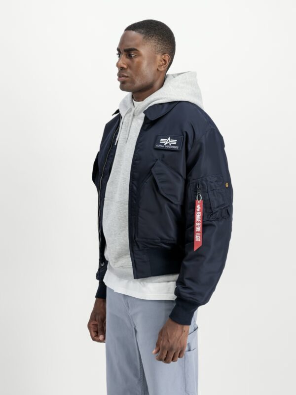 ALPHA INDUSTRIESBomber"CWU 45"color marino