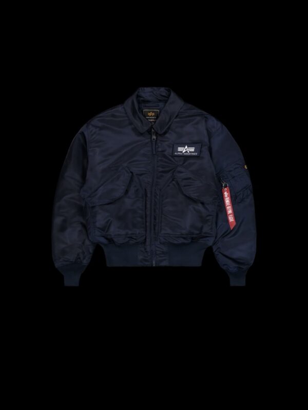 ALPHA INDUSTRIESBomber"CWU 45"color marino