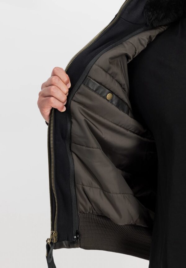 ALPHA INDUSTRIESBomber"MA-1 D-Tec Faux Leather"color marron