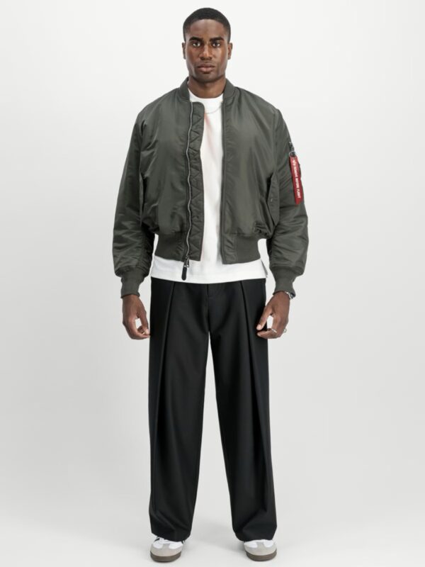 ALPHA INDUSTRIESBomber"MA-1 Heritage Bomber Jacket"color gris