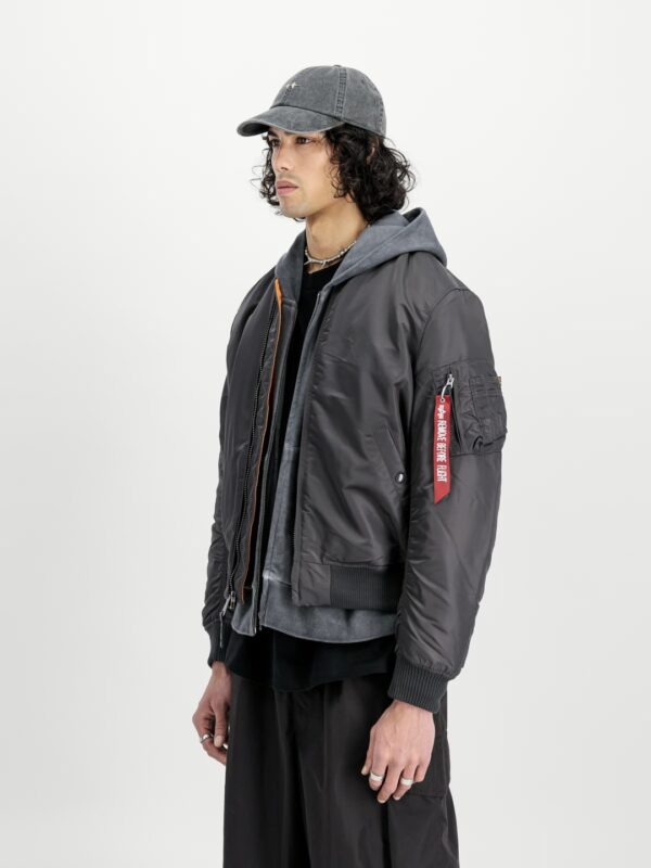 ALPHA INDUSTRIESBomber"MA-1 VF 59"color gris oscuro
