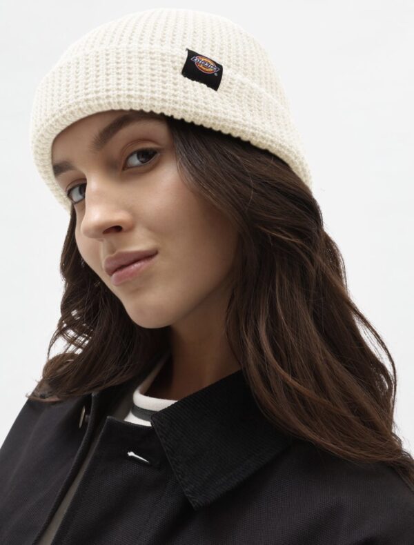 DIKIESGorro"WOODWORTH WAFFLE ECRU"color crudo