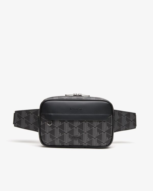 LACOSTERiñonera"The Waist Bag"color negro