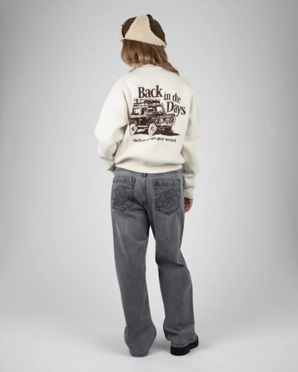PROHIBITEDJersey"Back In The Days Knit"color crudo